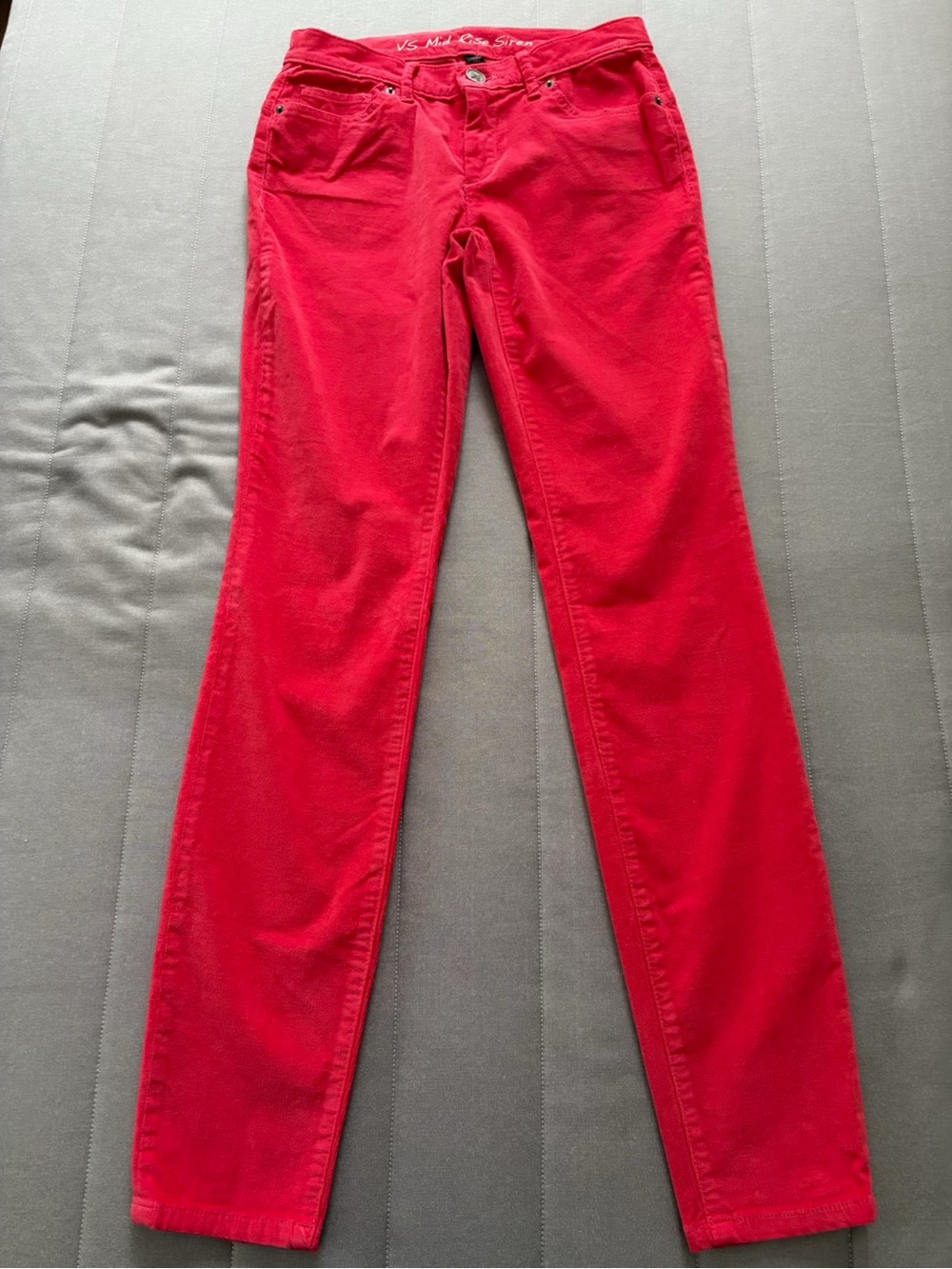 Victoria's Secret - Red Corduroy Pants - Size 2